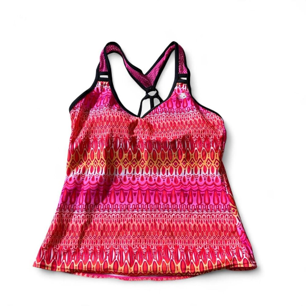 Zeroxposur Women's Pink and Orange Vest